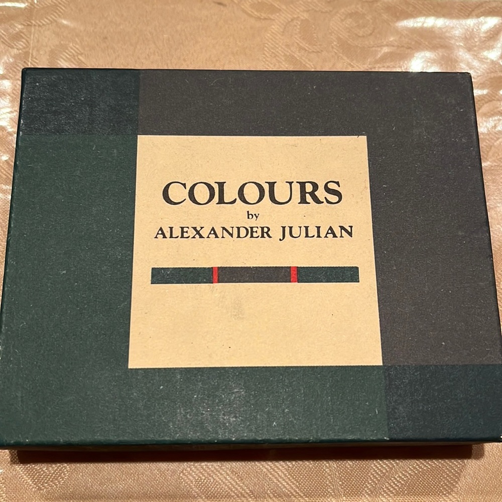 Colours by Alexander Julian Black TriFold Wallet